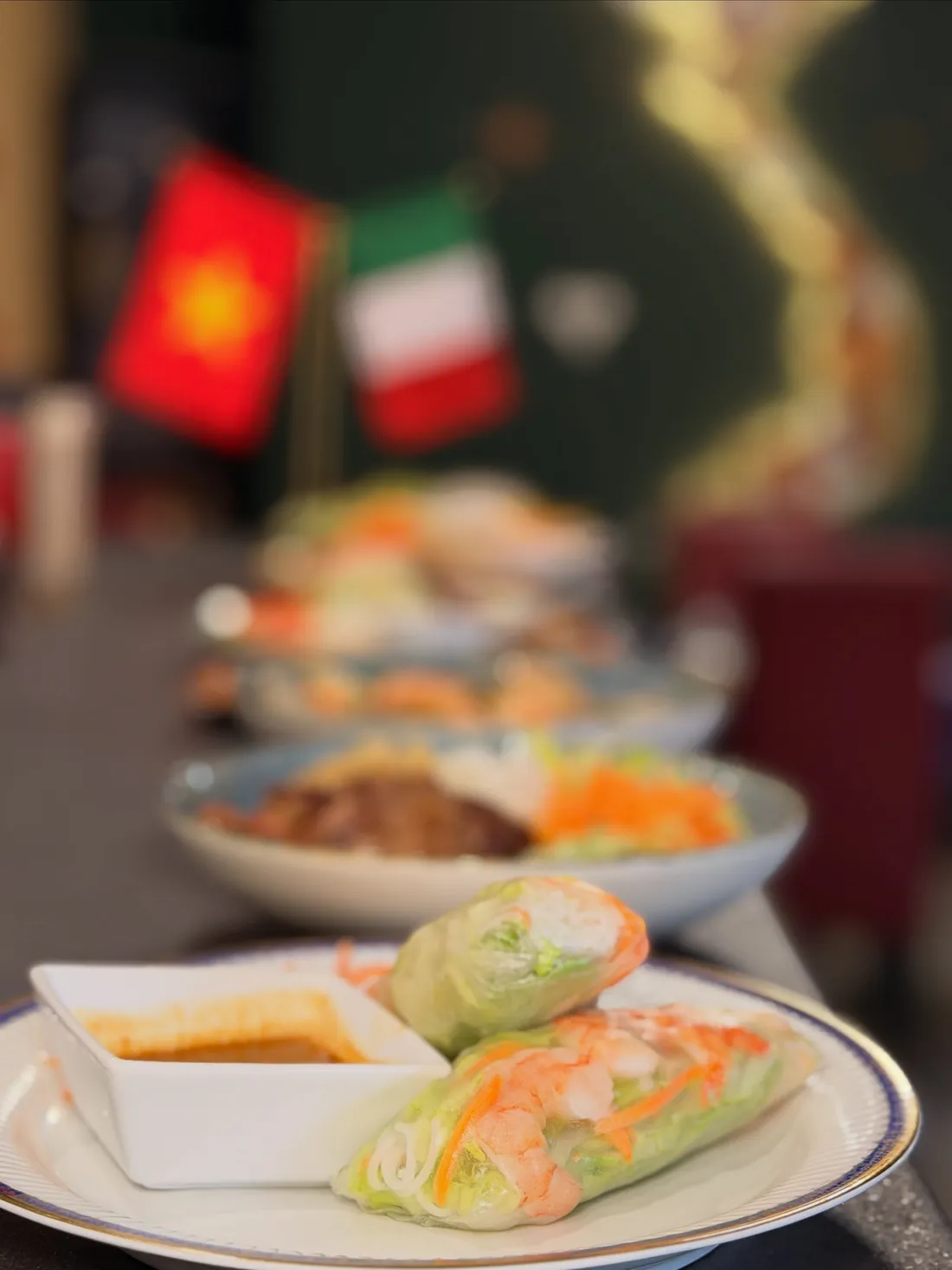Gỏi cuốn, involtini freschi di riso