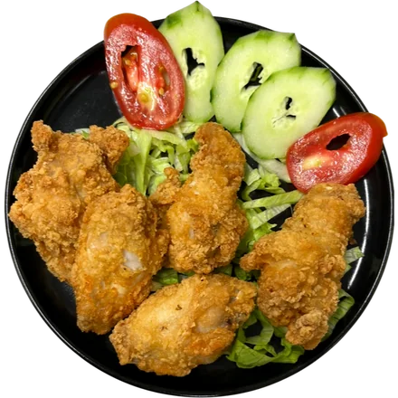 Ali di pollo fritte