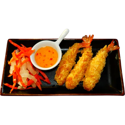 Gamberi fritti