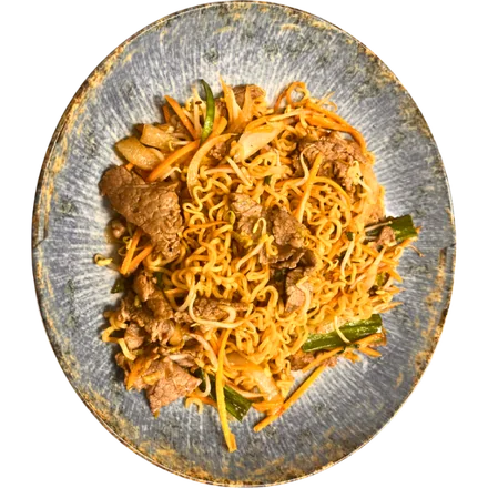 Spaghetti di grano saltati