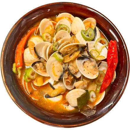 Vongole in salsa agropiccante